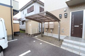 【その他共用部分】 | ハピネスつくば | 駐輪場