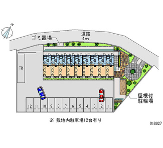 【駐車場】 | レオパレスMISHIMA | 画像4
