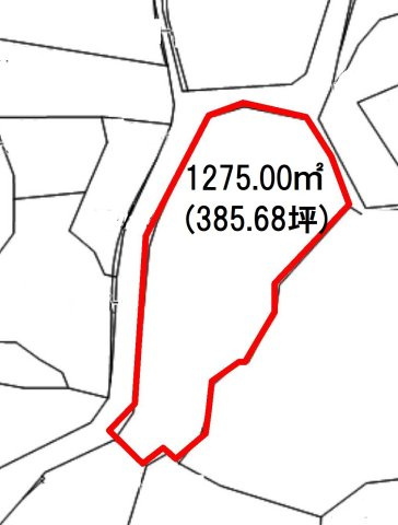うるま市宇堅の区画図