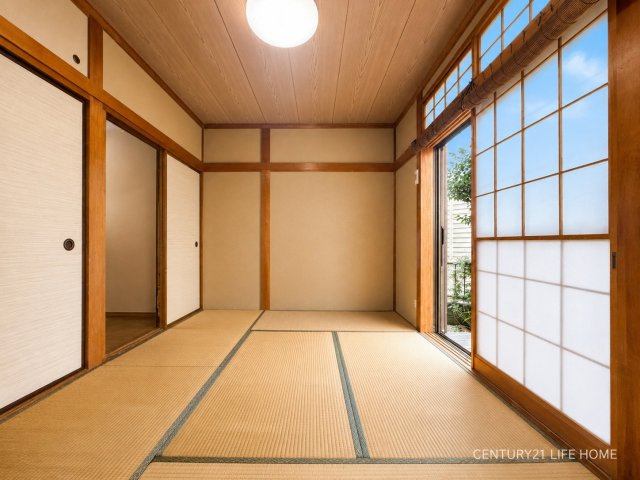 【和室】 | 田園都市線「あざみ野」青葉区大場町　中古戸建 | 和室があると落ち着いた雰囲気になりますね