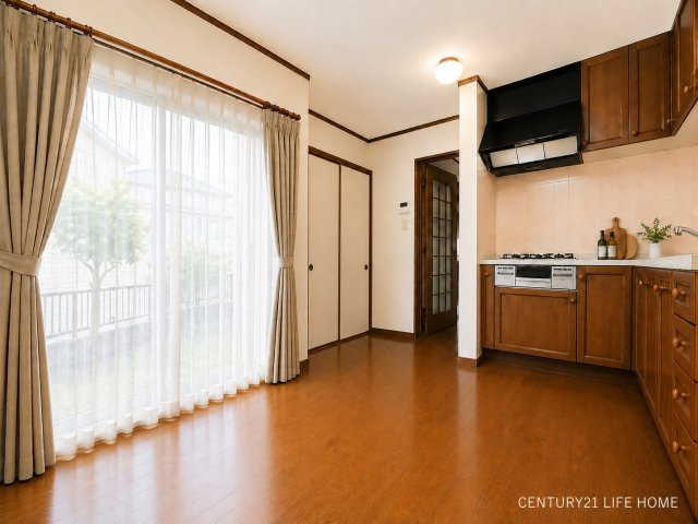 【キッチン】 | 田園都市線「あざみ野」青葉区大場町　中古戸建 | ダイニングキッチンです