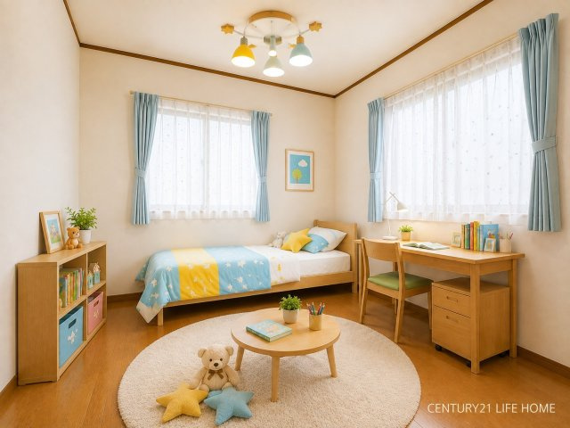 【子供部屋】 | 田園都市線「あざみ野」青葉区大場町　中古戸建 | お子さんのためのお部屋にいかがでしょうか