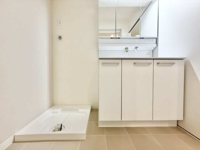 ライオンズマンション左京山第参の独立洗面台
