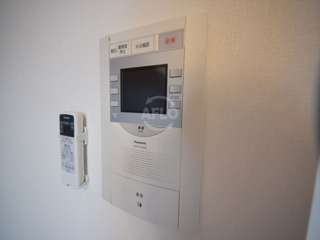 Luxe難波西Ⅲのセキュリティ|Luxe難波西Ⅲ　ＴＶ付ミニターフォン