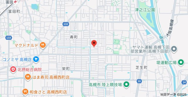 コーポホリデーインの地図