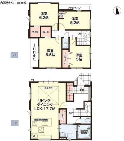 南区上鶴間本町７期の間取り|4号棟間取り