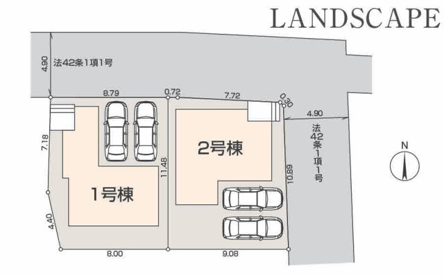相模原市南区磯部第５の区画図