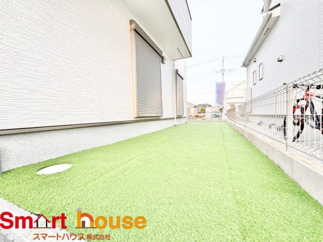 相模原市緑区原宿南1丁目　新築全7棟の庭|お庭での家庭菜園・ガーデニングを通じて、お子様と一緒に育てていくと、思い出も増えていきそうですね♪