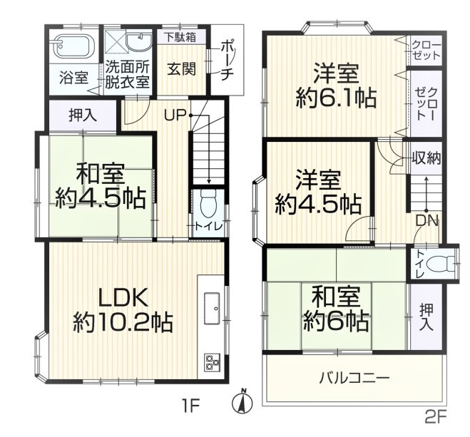 所沢市下安松　中古戸建