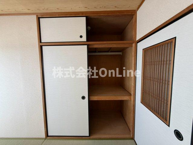 ヴィラはぎわらの収納