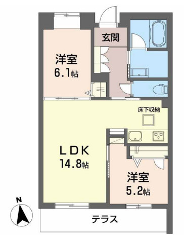 【間取り】 | シャーメゾン深翠の杜