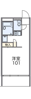 【間取り】 | レオパレス錦 | 画像2