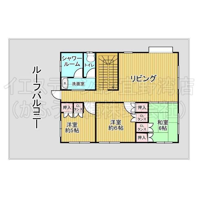 宜野湾１丁目　戸建ての間取り