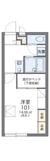 【間取り】 | レオパレストレランス | 画像2