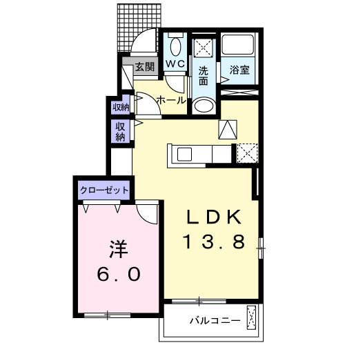 チヨ　タウンＢの間取り|間取図