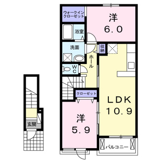 【間取り】 | エムズ　サニーガーデンⅦ | 間取図