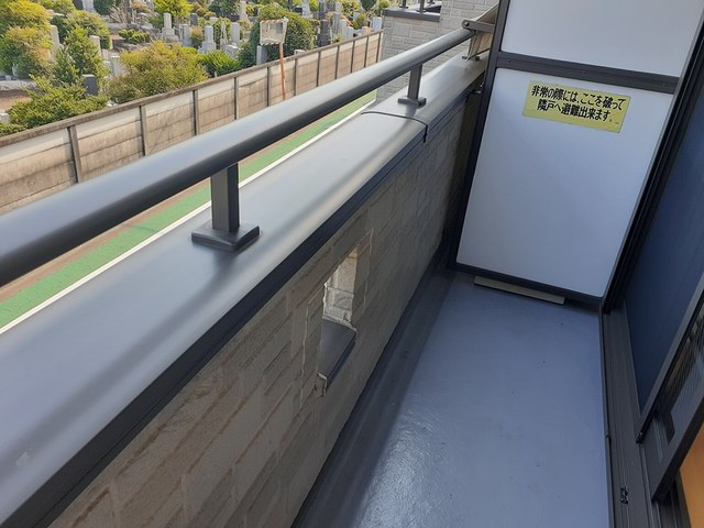 カーサ アモローザのバルコニー