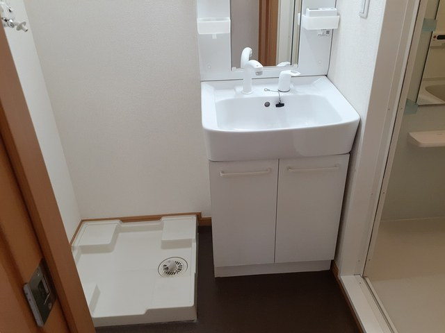 カーサ アモローザの洗面所