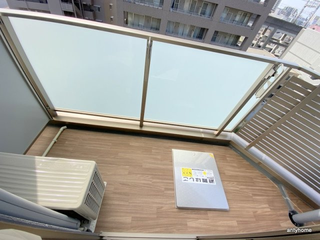 リックス天王寺南　仲介手数料無料のバルコニー