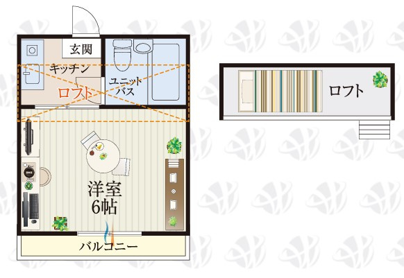 【間取り】 | b’CASA八千代台Ⅲre-born | 「b’CASA八千代台Ⅲre-born」