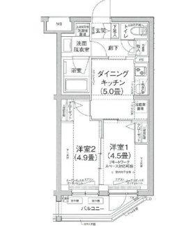 【間取り】 | ルフレ田園調布南