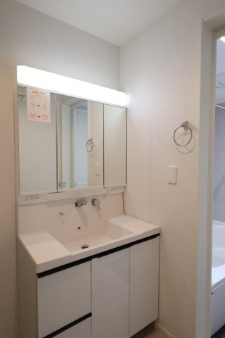 《仲介手数料無料》南区大谷場２丁目5-26新築一戸建てティアラの独立洗面台