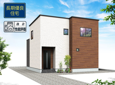 【外観パース】 | 浜松市中央区笠井新田町 新築建売 2号棟 | 外観パースです