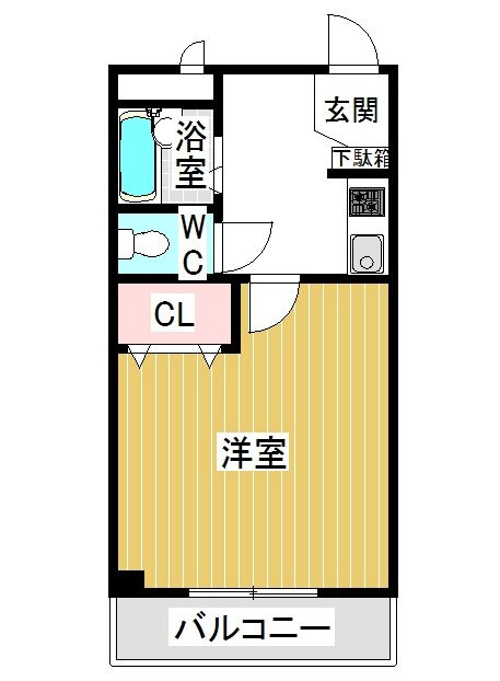 旭ビルの間取り