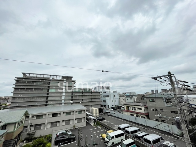 ミレニアム北浦和の展望|バルコニーからの景色です。