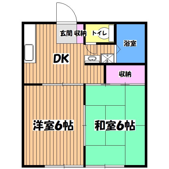 【間取り】 | サンシティ榎本
