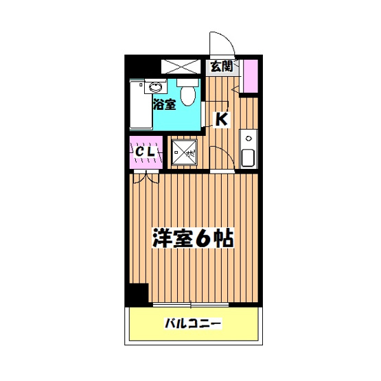 【間取り】 | 藤和シティコープ | 反転タイプ
