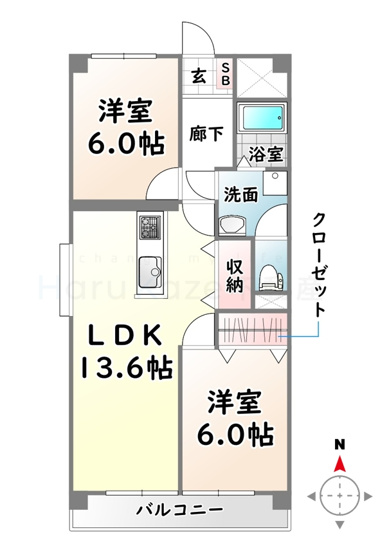 【間取り】 | 瑞和ビル【名古屋市賃貸・エレベーター】