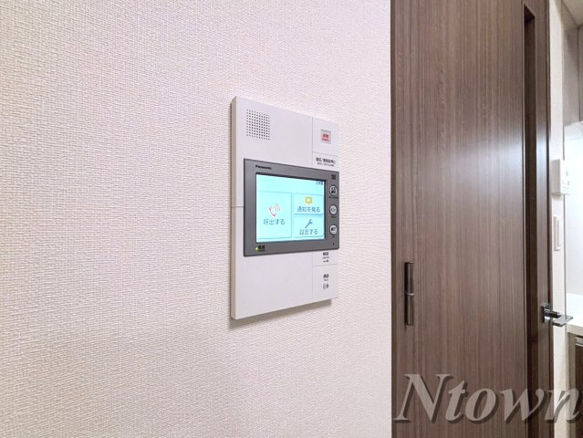 【セキュリティ】 | プレサンス今池駅前フェルディノ | モニター付きインターホンです