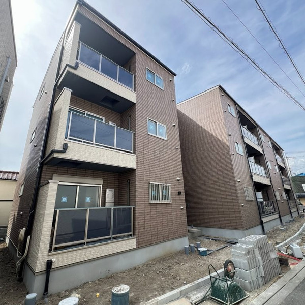 （仮称）富田林市本町AP新築工事の外観