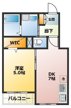 ＣＯＣＯＲＯ１２３２１の間取り