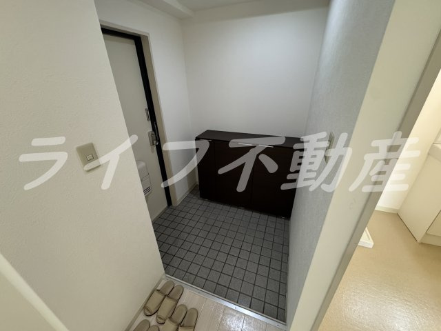 グランメールの玄関|明るい玄関です