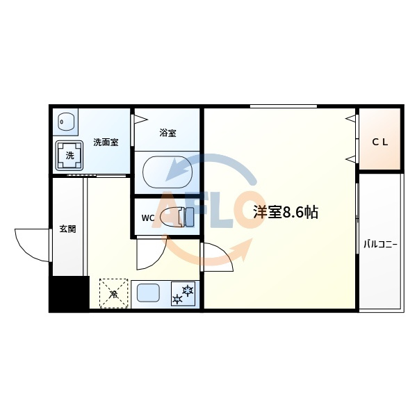 フジパレス阿倍野丸山通I番館の間取り|フジパレス阿倍野丸山通I番館　間取り