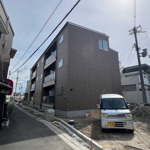 （仮称）富田林市本町AP新築工事の外観