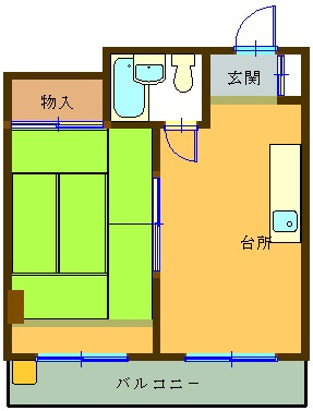 【間取り】 | ヘリオス天神町レジデンス第一