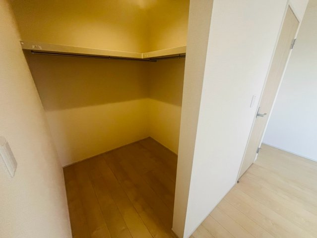 【Livele Garden】　栃木市岩舟町静和　第５　全2邸の収納|〇１号棟　ウォークインクローゼット〇
大切なお洋服もしっかり収納できます♪
2026年8月撮影