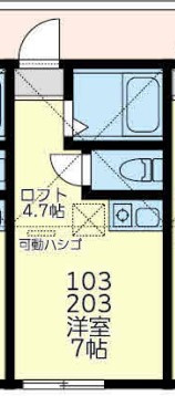 【間取り】 | ユナイト富士見アントワーヌ