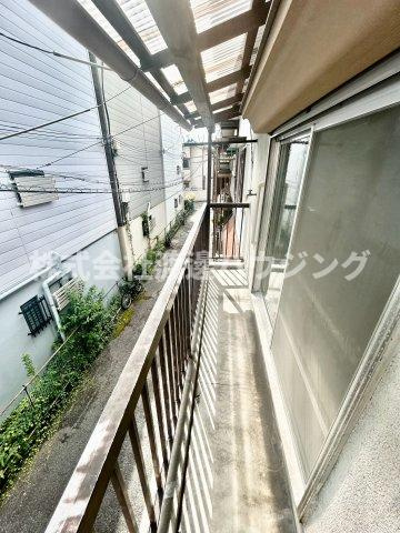 南武庫之荘7丁目一戸建のバルコニー