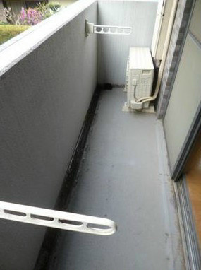 杉並区高円寺南２丁目の賃貸マンションのバルコニー