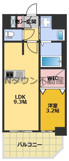 【間取り】 | プレサンスNAGOYA覚王山 | 間取りです。