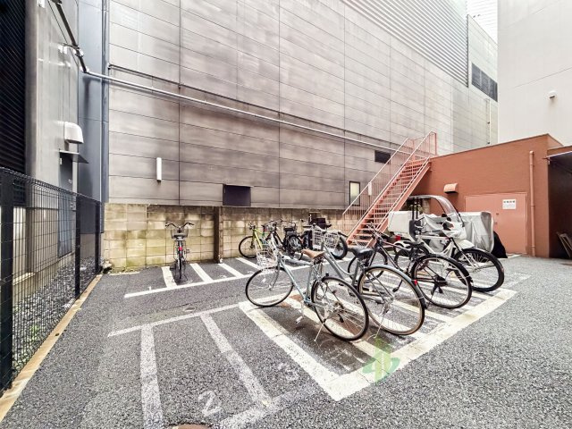ライオンズマンションフェリス三田の駐輪場