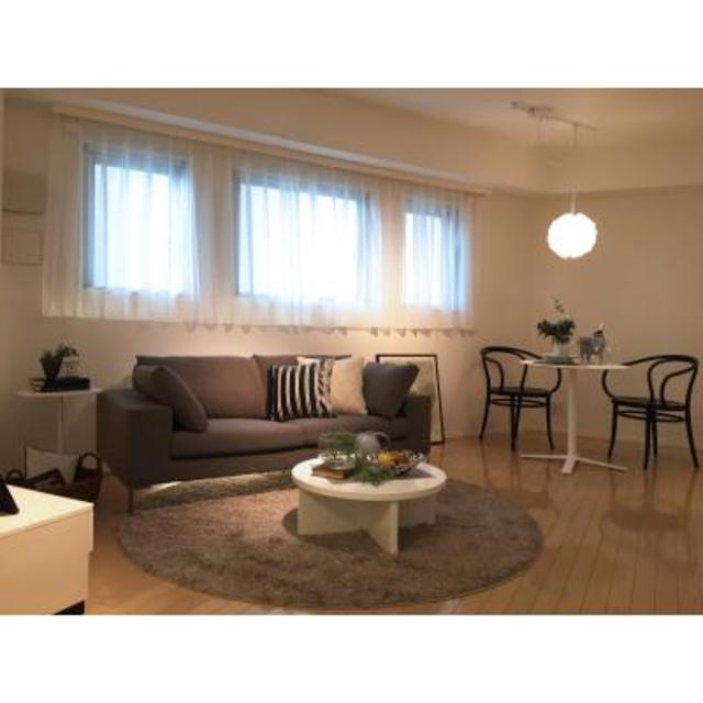 ＪＰ　ｎｏｉｅ　小石川富坂の居間・リビング|※写真は同タイプ住戸です。