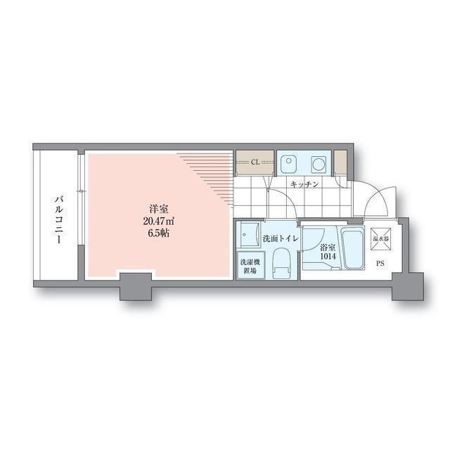 ホテル&レジデンス六本木　住居（7F借上）の間取り|間取り図