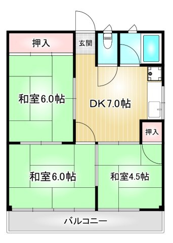 森部ビル｜名古屋市の賃貸ならMy賃貸の間取り|森部ビル