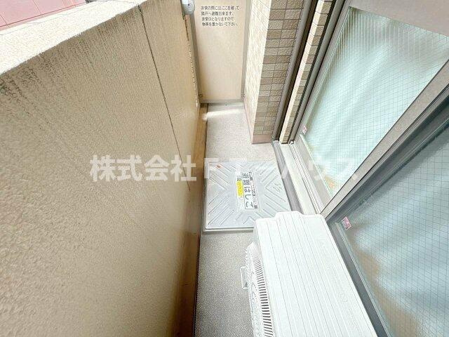 プライマル西船橋のバルコニー