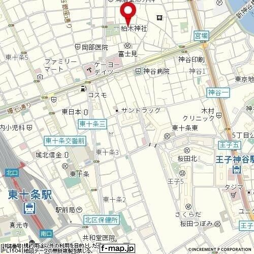 ＴＲＩＢＥＣＡ（トライベッカ）の地図